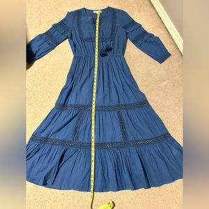 Sea New York Blue Dress. Excellent condition. Size 6